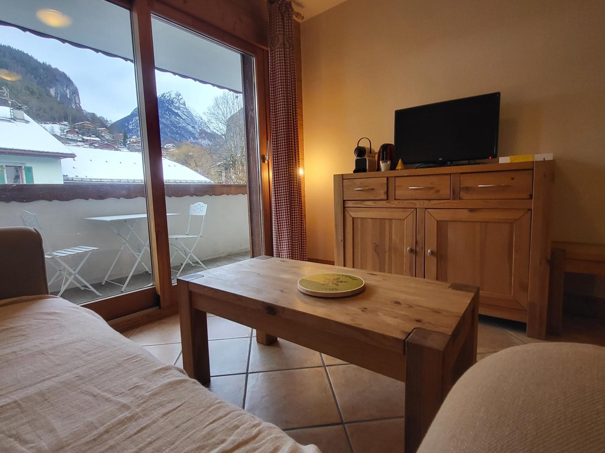 Ecrins A4, 1 Bedroom Apartment With Bunk Room, Central Samoëns Εξωτερικό φωτογραφία